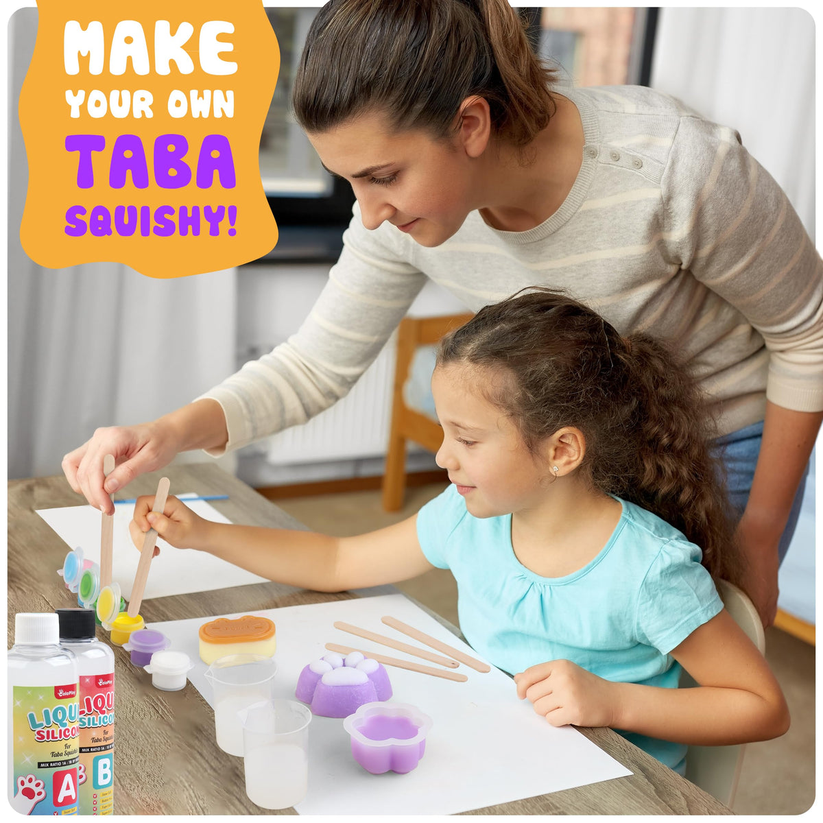 ColoPlay Taba Squishy Kit soft-touch squishies for stress-relief play