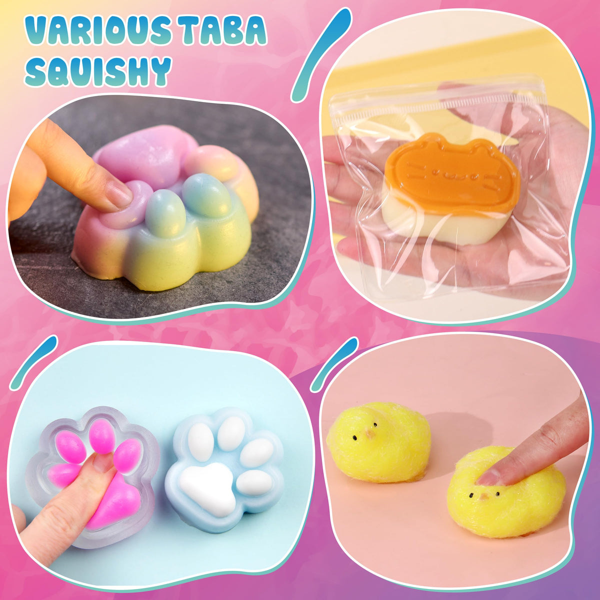 ColoPlay Taba Squishy Kit quick curing supports at-home fun and relaxation