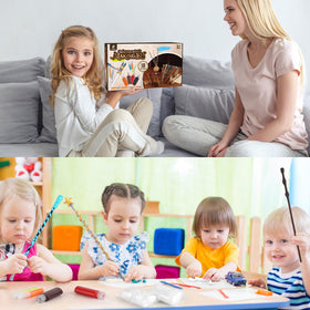 ColoPlay wooden wands for crafting sturdy, kid-friendly wand designs.