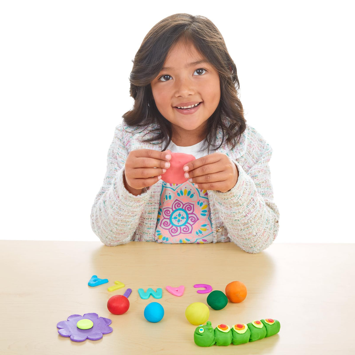 Colorations easy-to-use multipack dough encourages open-ended exploration.