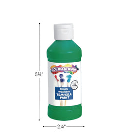 Colorations neon pink tempera bottle energizes kids' DIY projects.