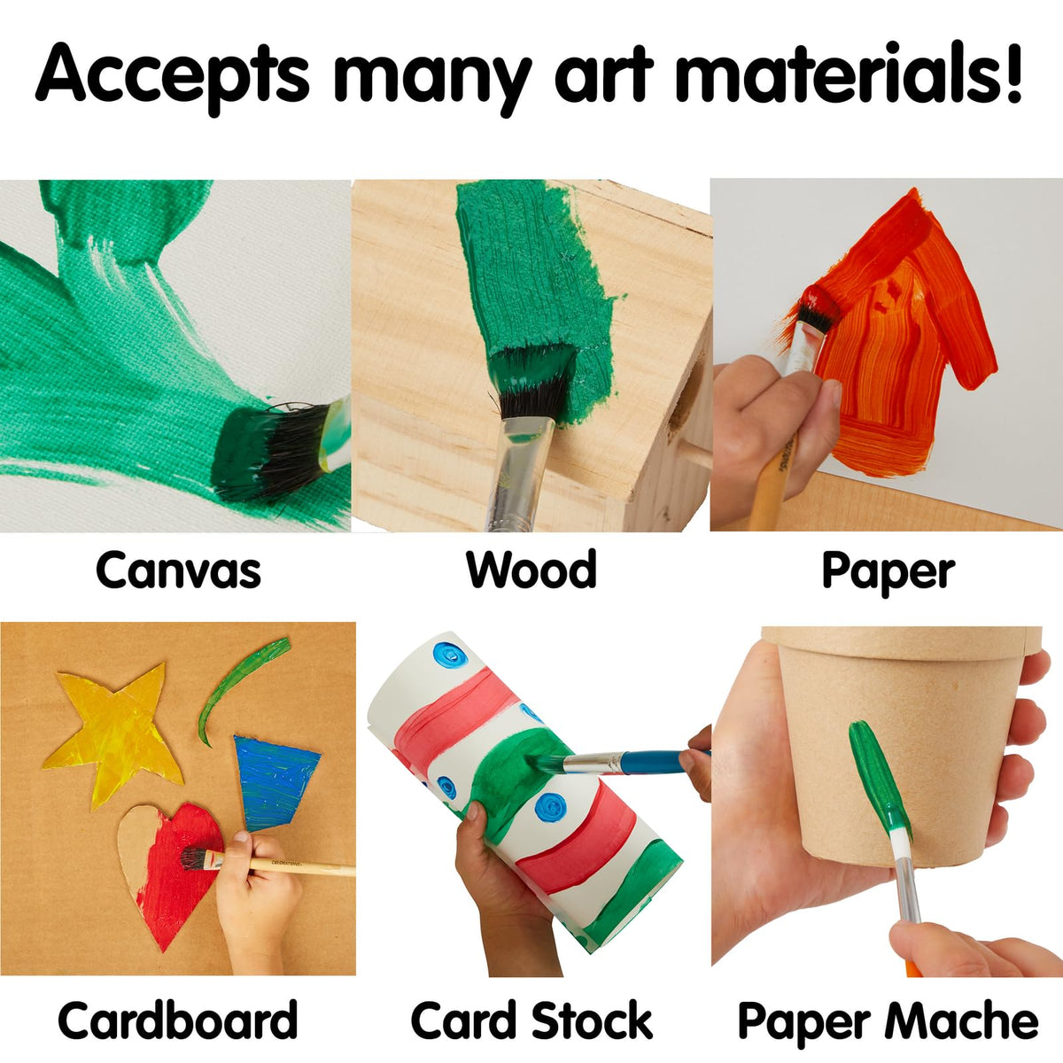 Colorations Rainbow Plus 8 Pack includes eight bold colors for murals.