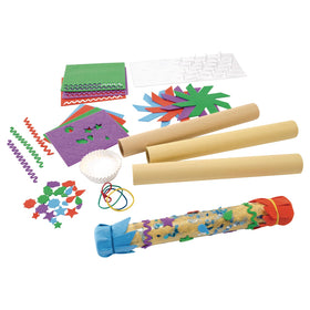 Colorations Rainkit 12-tubes rainstick kit with sturdy tubes for interactive sound exploration.