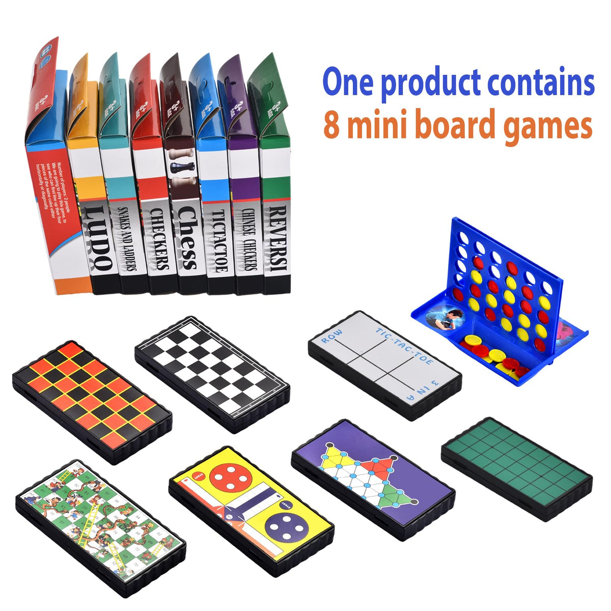 COLORGO 4-in-a-Row folding board for multiplayer games