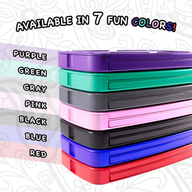 Colorpockit case easel mode supports coloring on laps or tables.