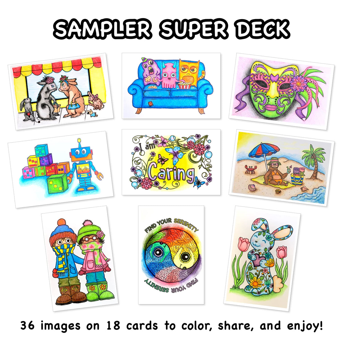 Colorpockit Serenity Sloth Approved packaging signals friendly, quality travel gear.