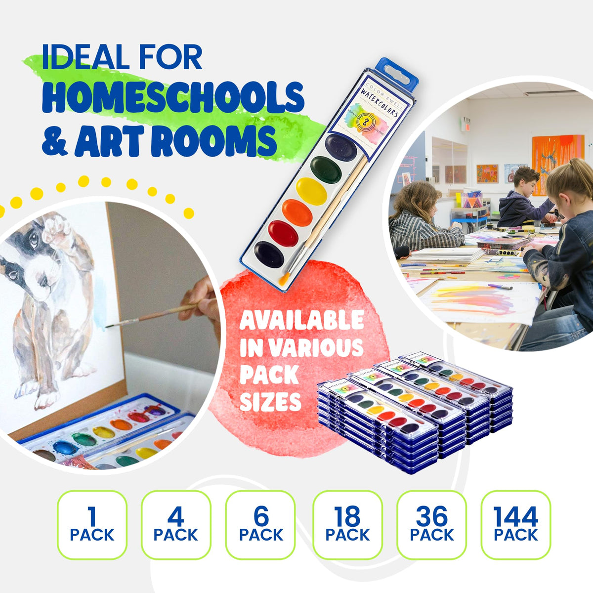 Color Swell non-toxic pigments safe for kids 3+.