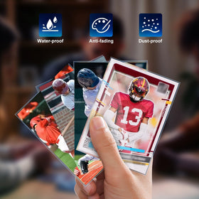 COLQU sleeves ideal for MTG, baseball, football, PKM, and K-Pop photocard cards.