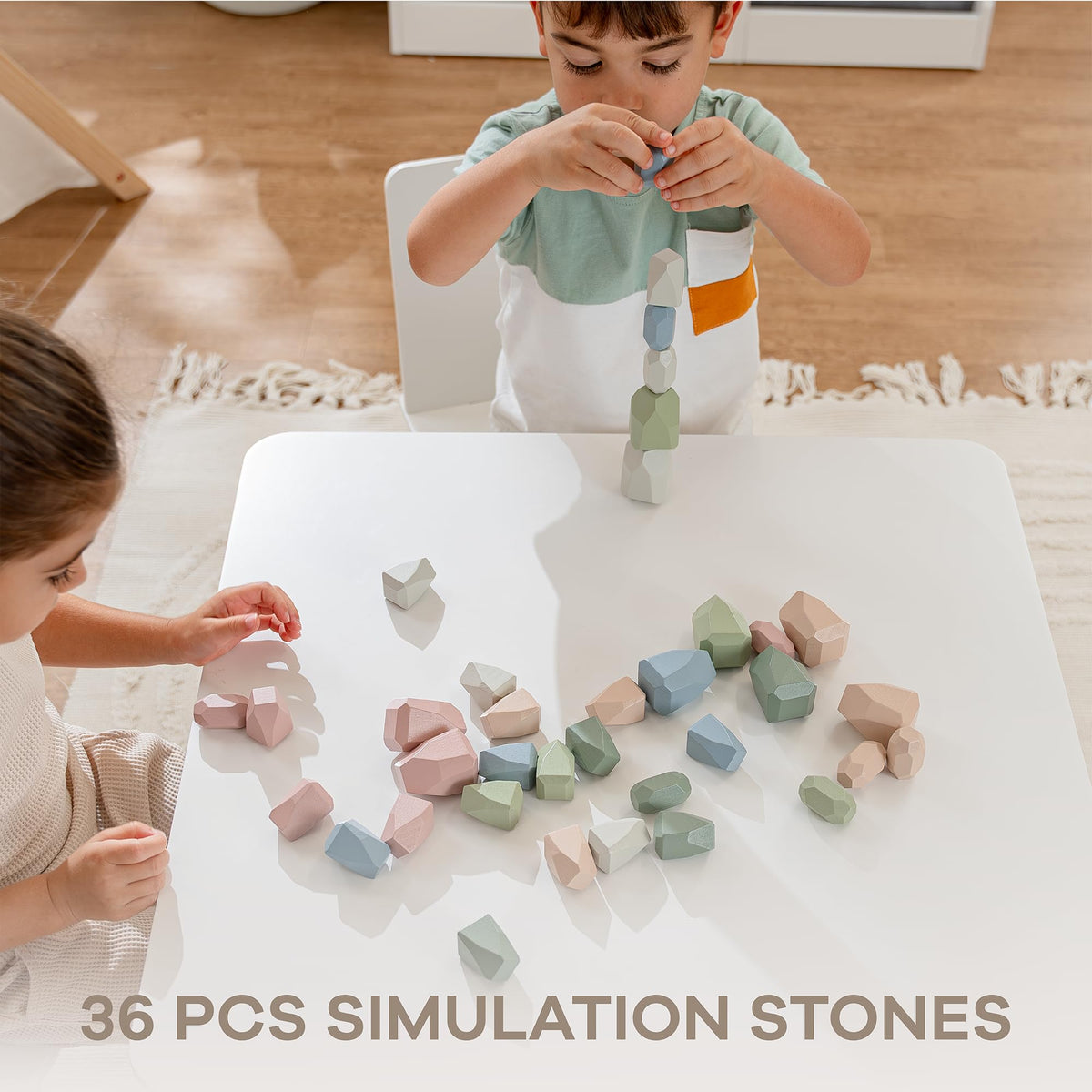 Comfy Cubs eco-friendly pine wood emphasizes durable, non-toxic materials for worry-free play.