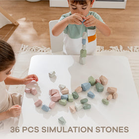 Comfy Cubs eco-friendly pine wood emphasizes durable, non-toxic materials for worry-free play.