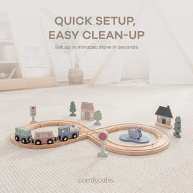Comfy Cubs smooth edges ensure safe handling for toddlers
