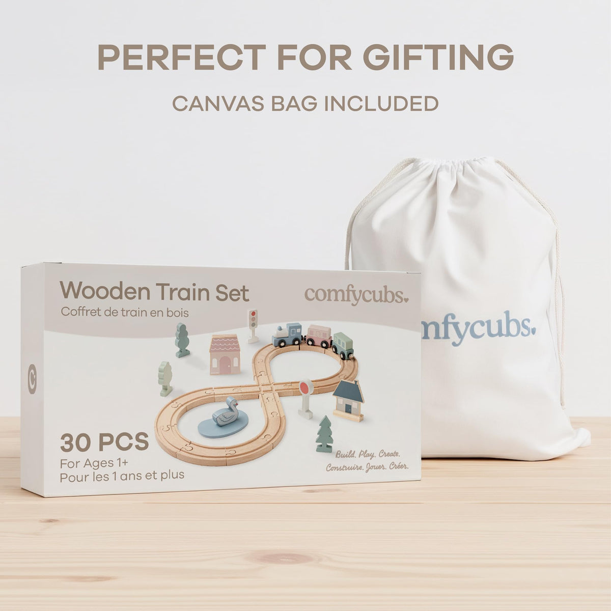 Comfy Cubs storage box keeps pieces organized for quick cleanups