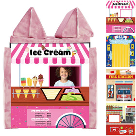 ComfyKit car wash panel shows durable polyester for active, imaginative play
