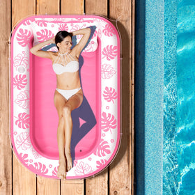 COMMOUDS 71x47 inch lounger size offering roomy space to stretch out and relax