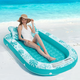 COMMOUDS headrest and base offer customizable comfort and support.
