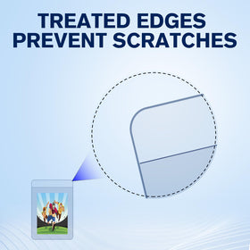 Comnge seamless storage system showcasing easy organization of card collections.