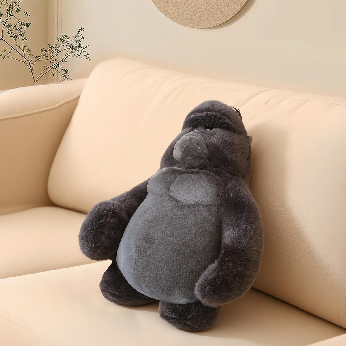 Comnonage gorilla fur texture in premium mink velvet for a soft, premium feel