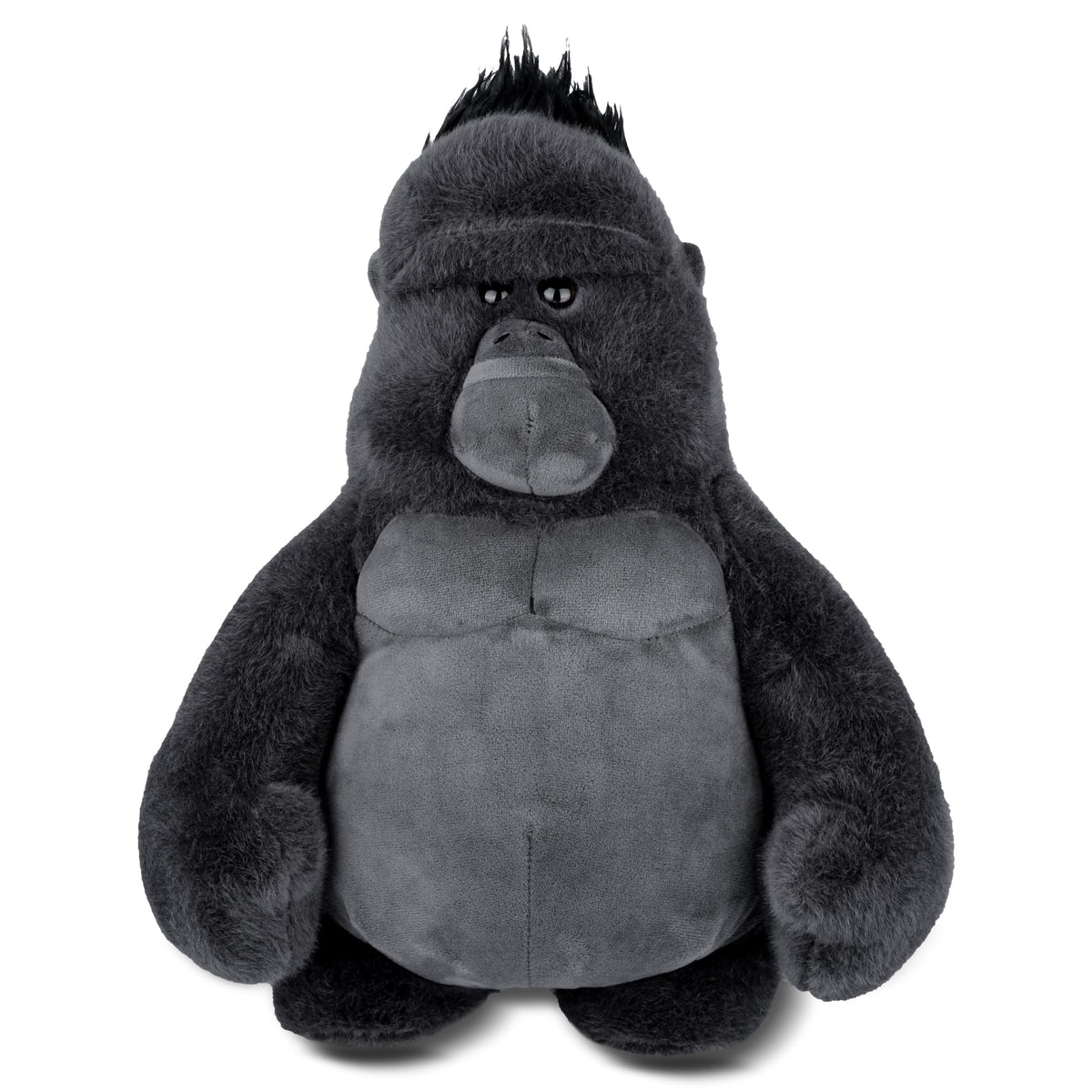 Comnonage gorilla plush with lifelike eyes for cozy cuddles and imaginative play