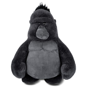 Comnonage gorilla plush with lifelike eyes for cozy cuddles and imaginative play