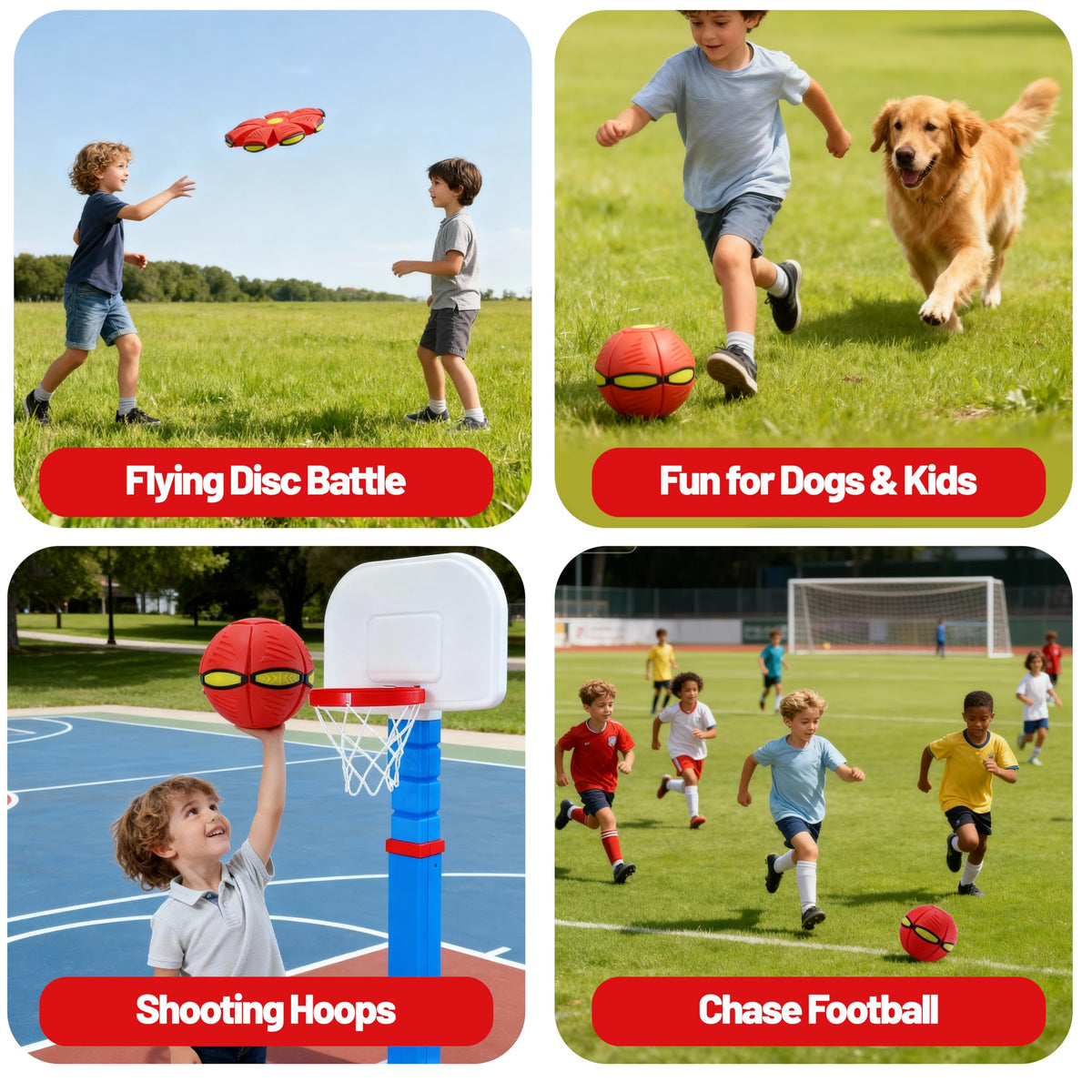 Comnonage Magic Metaball compact and portable for travel.