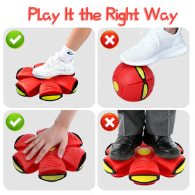 Comnonage Magic Metaball indoor and outdoor use for flexible fun.
