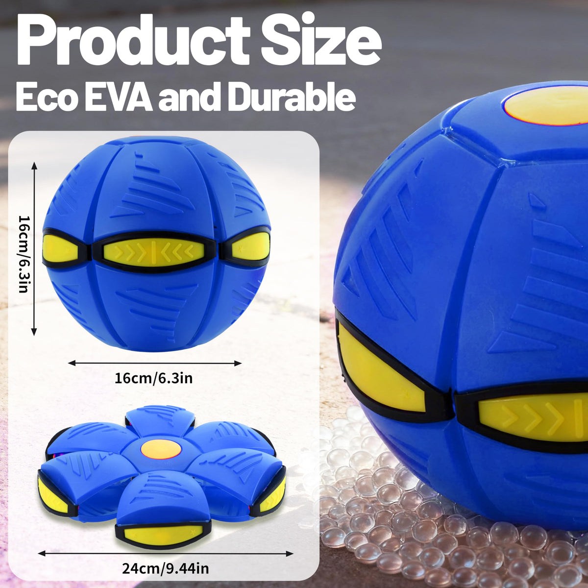Comnonage Magic Metaball robust design withstands lively family games.