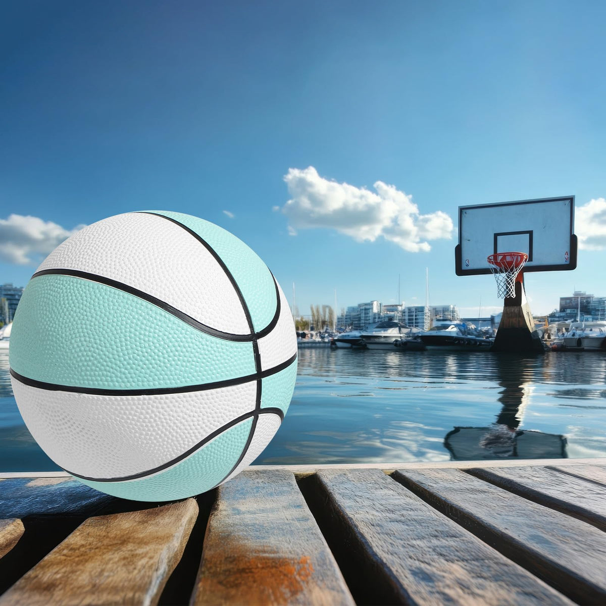 Conderyang arcade-ready basketball for indoor game room fun