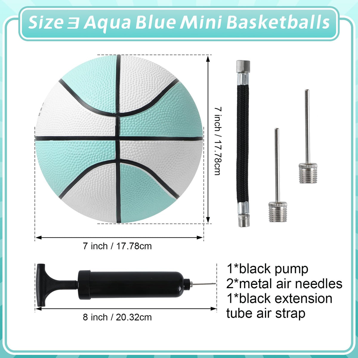 Conderyang ball pump with two needles for quick inflation