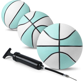 Conderyang water basketball pack3 blue 7inch for pool hoop games
