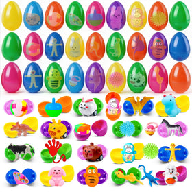 Coneatness six color Easter eggs ready for an exciting egg hunt
