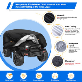 CONFUTURY ride-on toy cover with nano coating resists weather