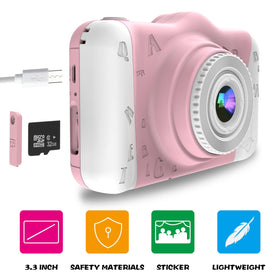 Conree Kids Camera back view, easy to operate for young learners