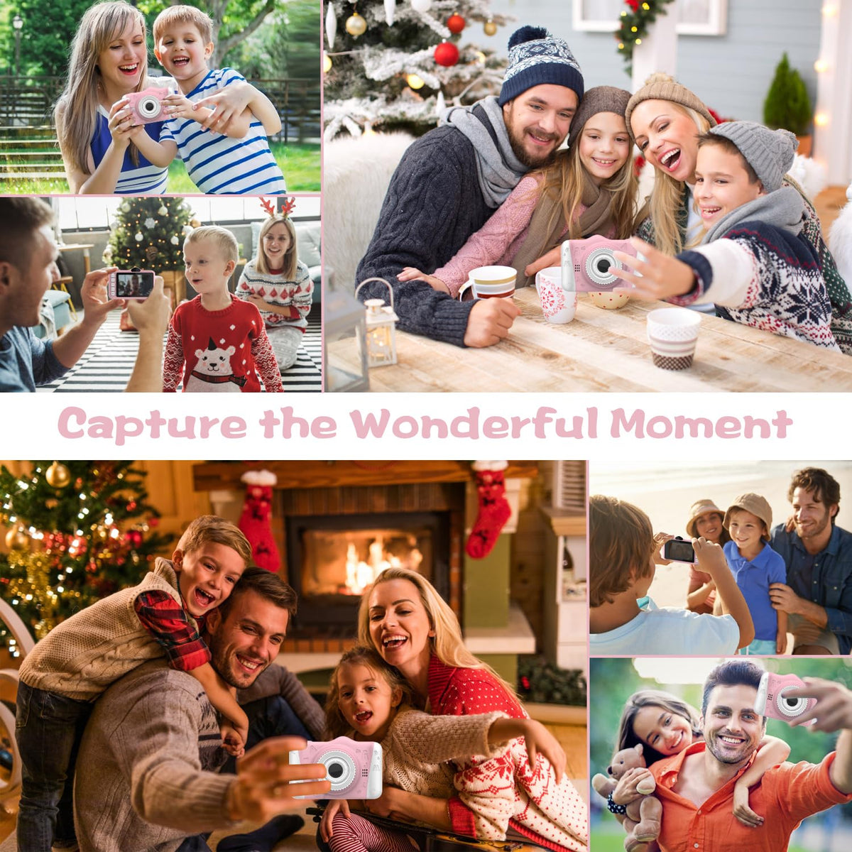 Conree Kids Camera in use by a child, capturing real-life moments