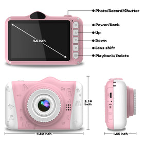 Conree Kids Camera USB charging port, convenient recharging on the go