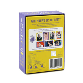 CONSTELLAR Do You Know Me? BTS Edition pack back shows gameplay details