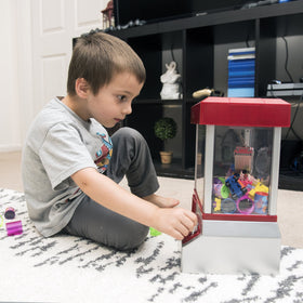 Constructive Playthings Carnival Crane prize-dispense action rewards successful grabs