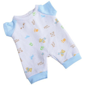 Constructive Playthings machine-washable poly-cotton sleepers keep outfits fresh after play.