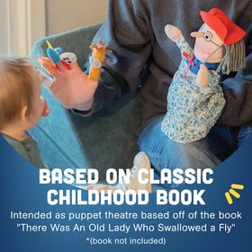 Bright textures and friendly characters promote storytime engagement and sensory play.