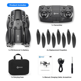 Contixo F19 360-degree flips enable dynamic aerial tricks
