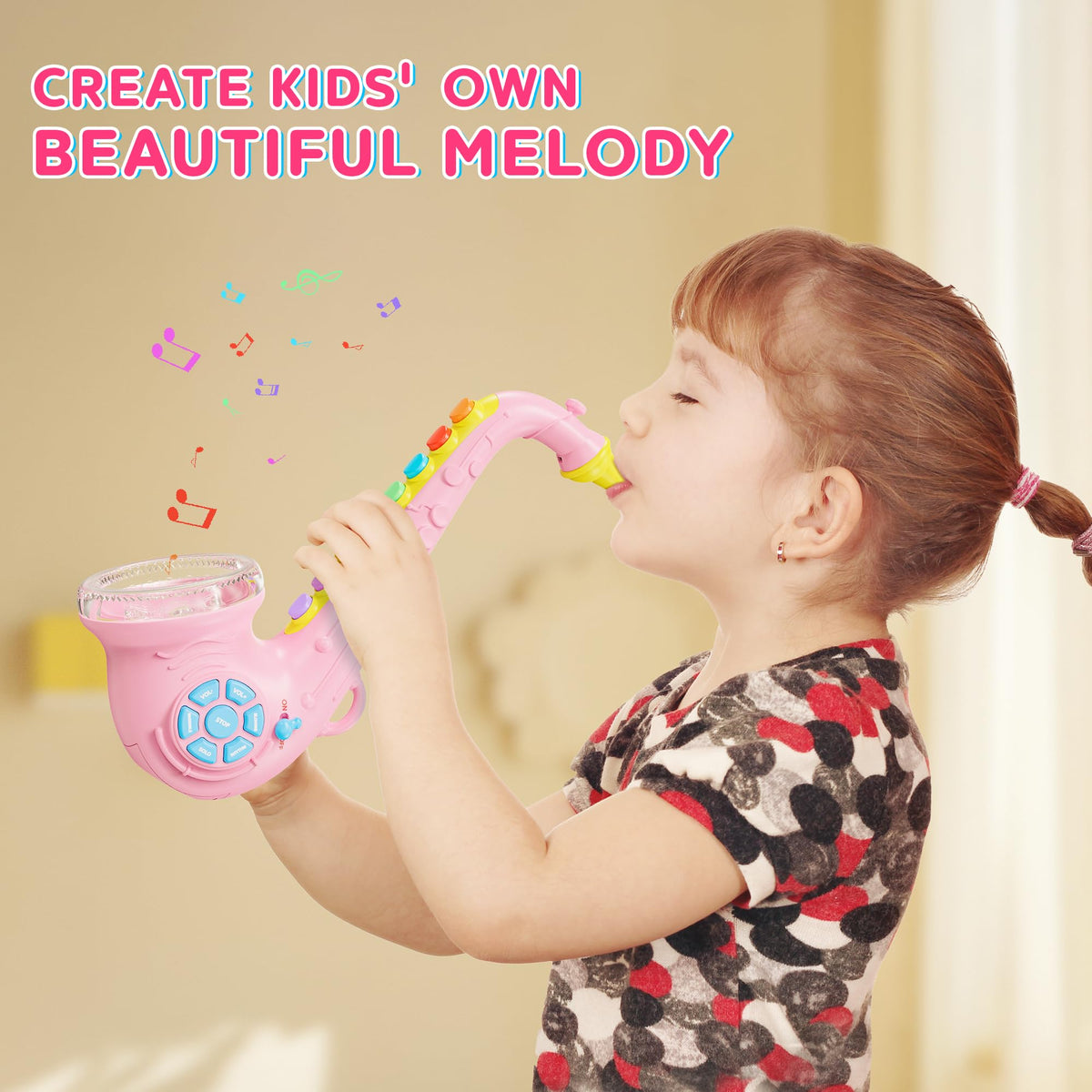 Contixo KT1 ABS plastic toy with safe rounded edges for safe play.