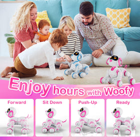 Contixo R3 sings and barks, enhancing playtime with fun sounds.