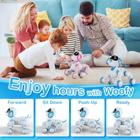 Contixo R3 responds to head touch with cute sounds for tactile play.