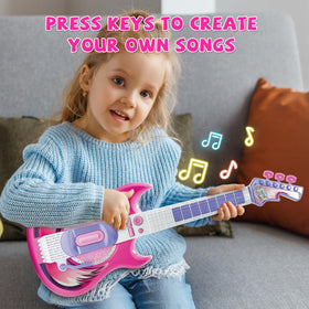 Contixo TG4 child singing and playing, sparks creativity.