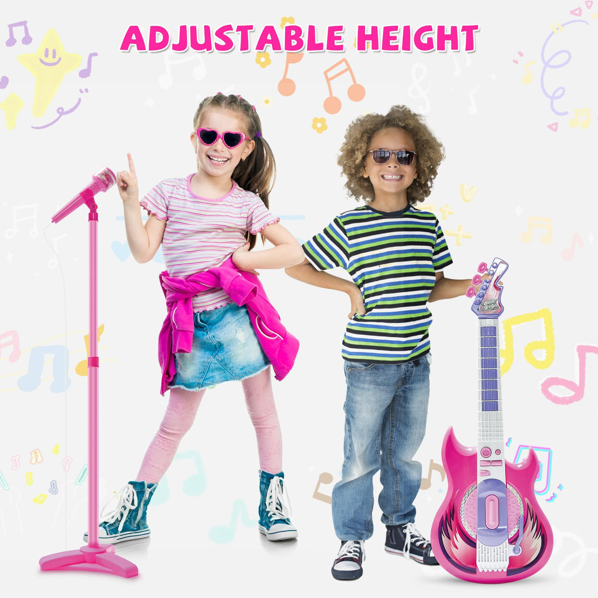Contixo TG4 karaoke session for kids, easy home fun.