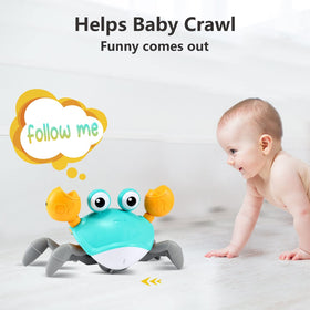 Control Future Crawling Crab Toy provides interactive music moments for engagement