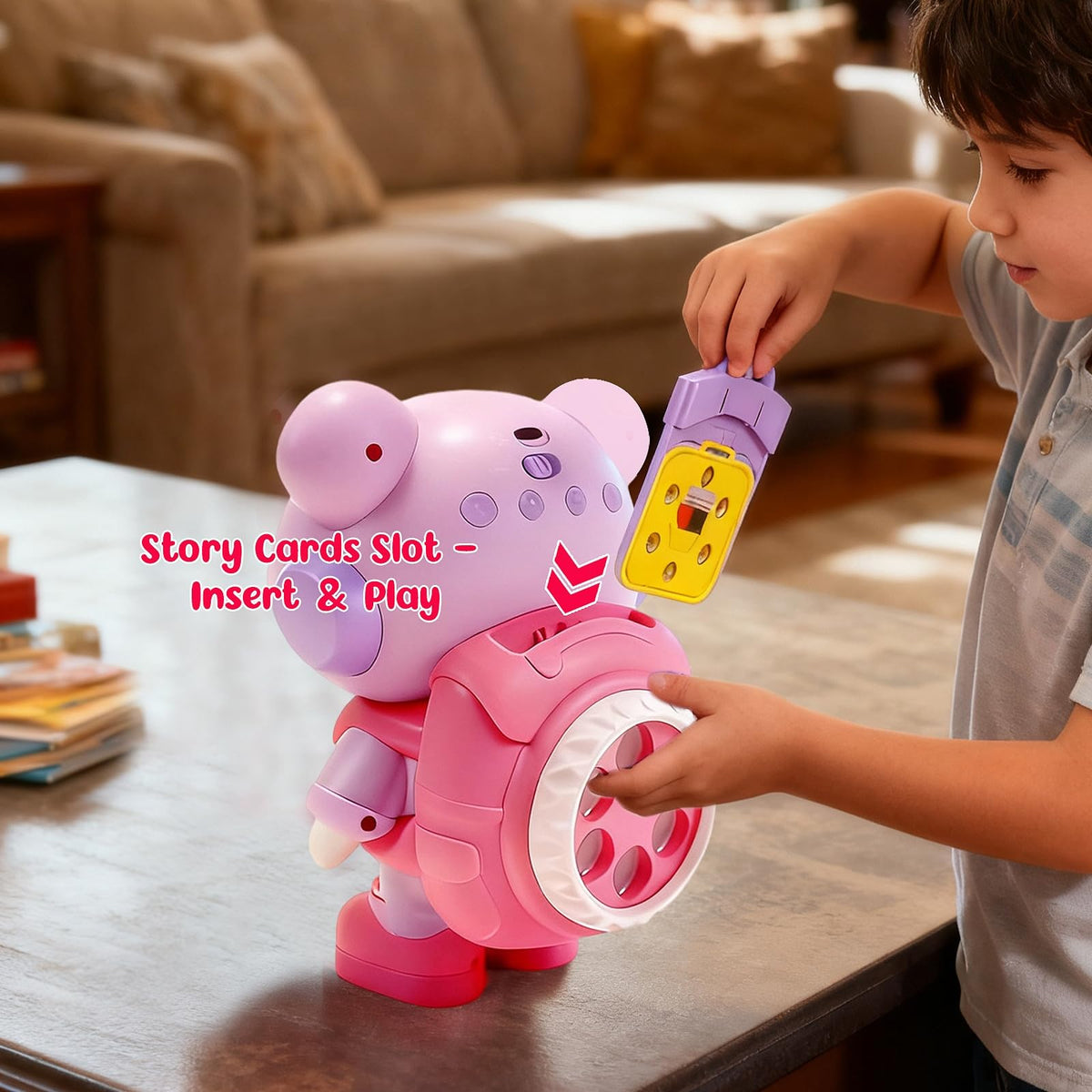 Control Future's durable child-friendly build with smooth edges for everyday use.