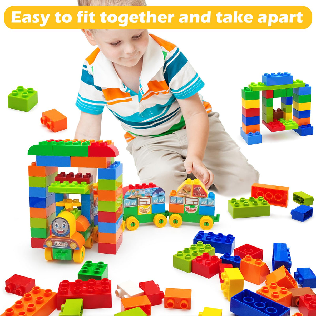 CONVENTEJOY-compatible bricks fit with major brands for expanded, versatile building.