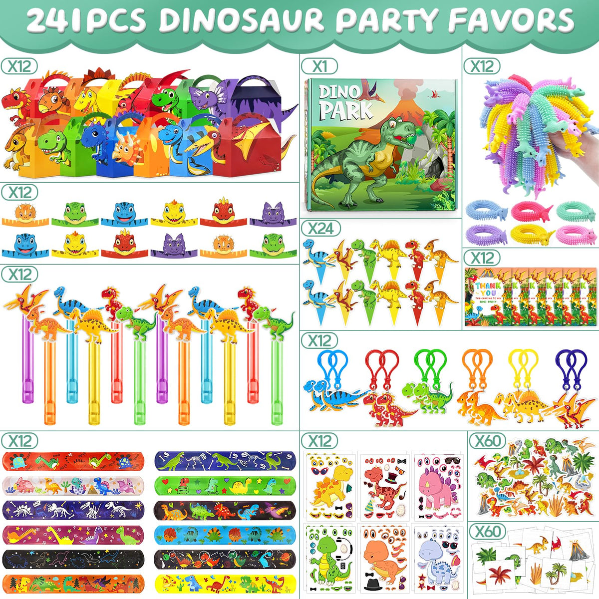 Convivialo dinosaur hats for wearable fun at dino-themed celebrations.