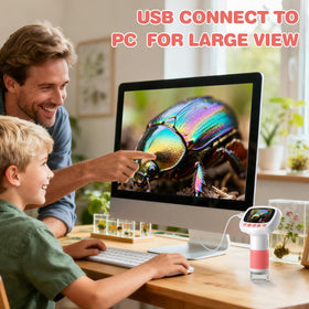 coobest USB mirroring connects to Windows or Mac for sharing.