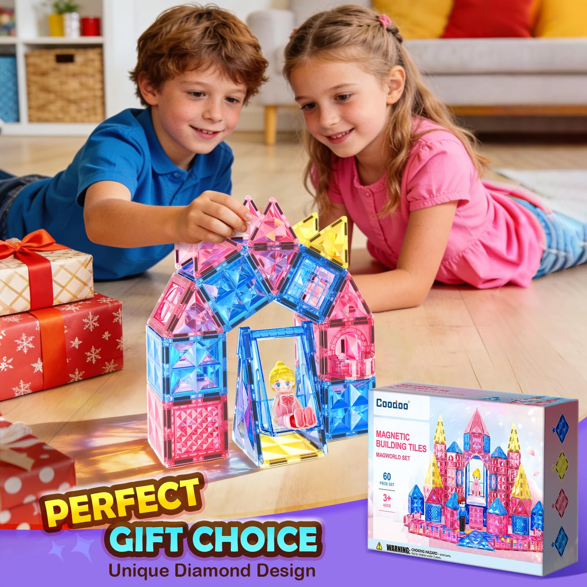 Coodoo Diamond Tiles ideal gift for birthdays and holidays